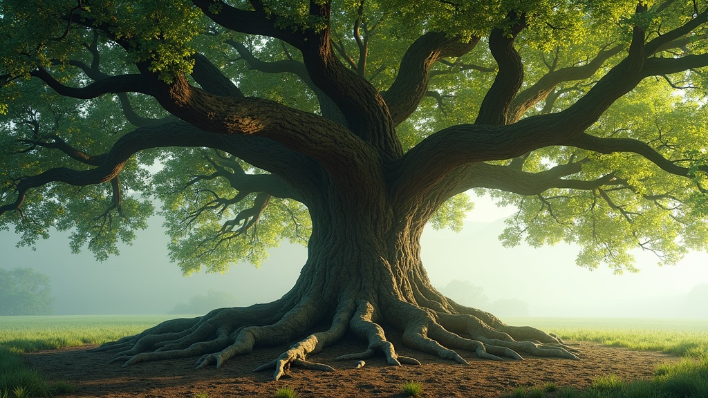Symbolic roots and branches spreading knowledge