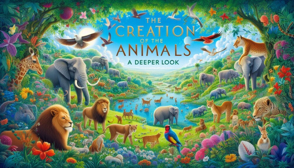 The Creation of the Animals Image