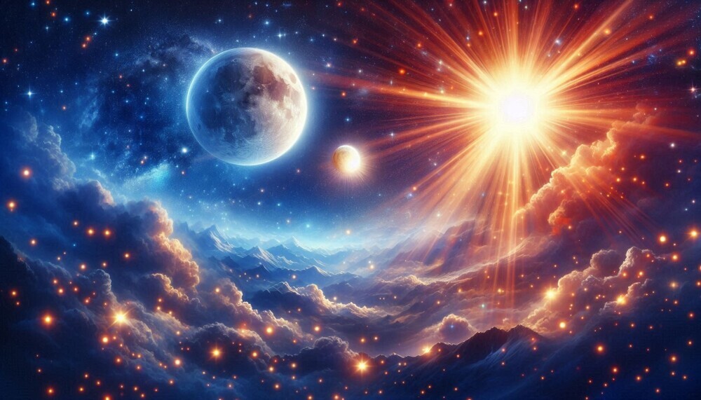 The Sun Moon and Stars Image