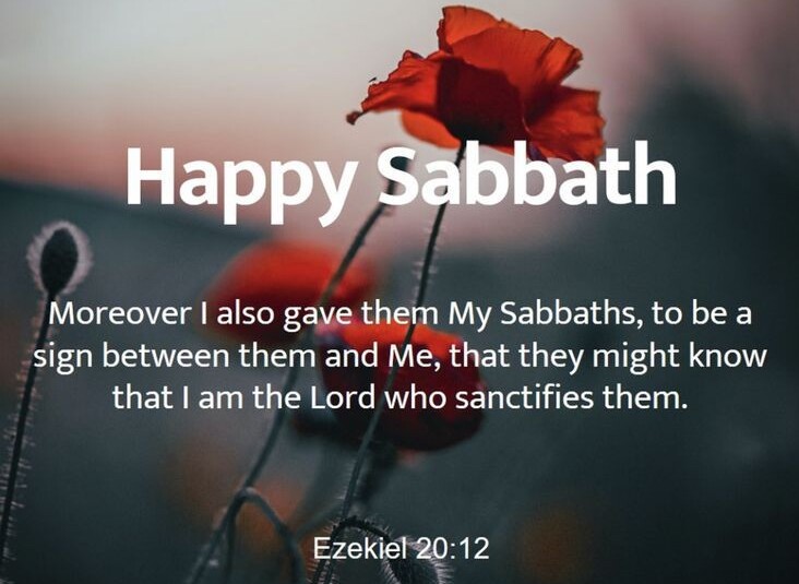 Happy Sabbath