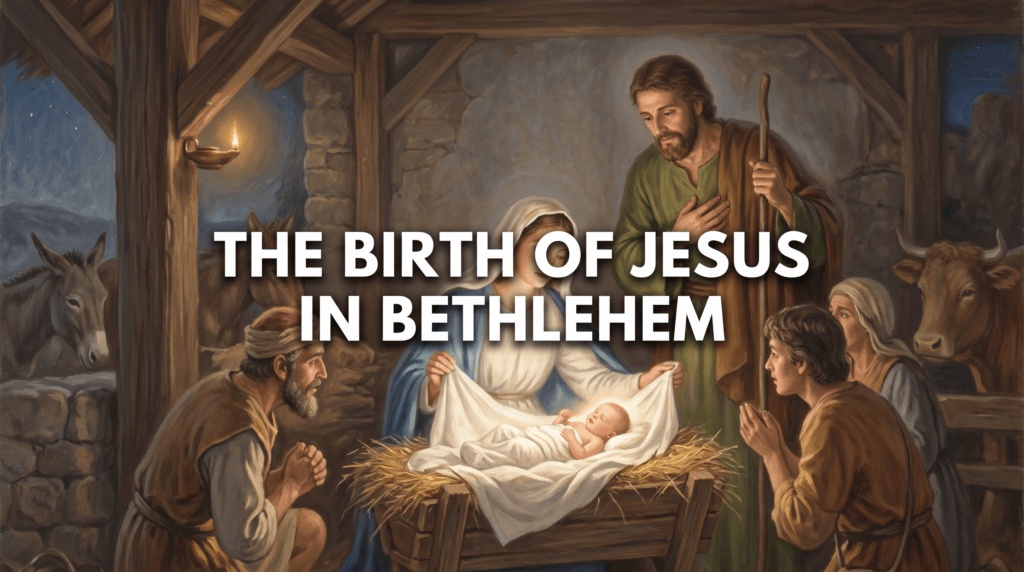 Birth of Jesus in Bethlehem
