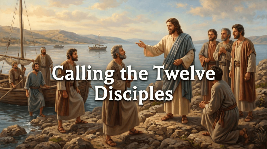 Calling the twelve disciples