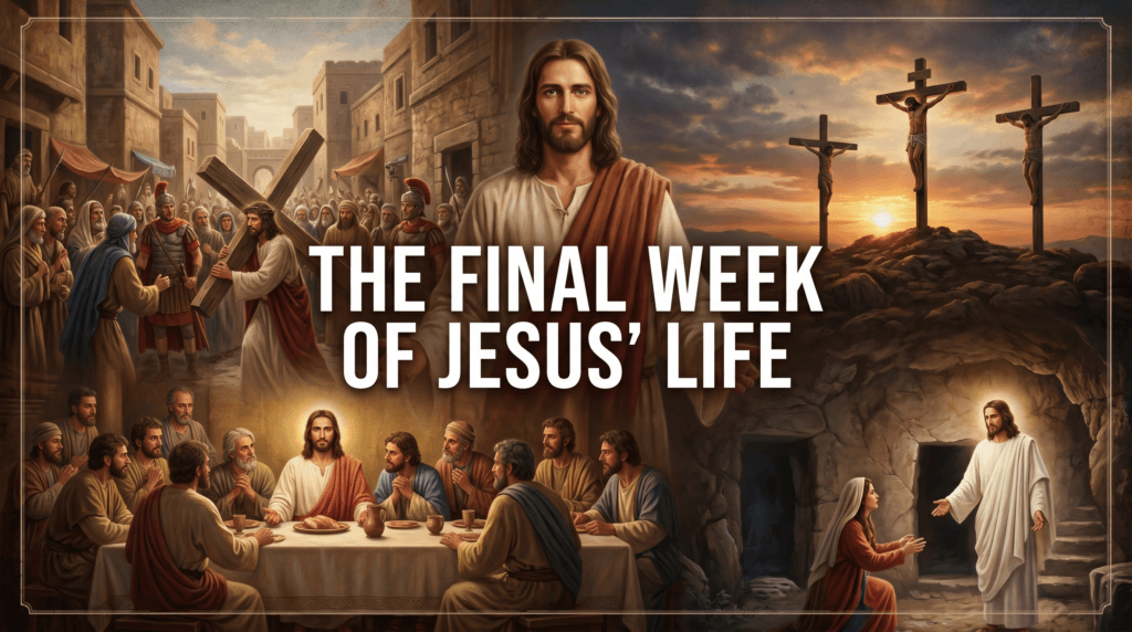Jesus' final week