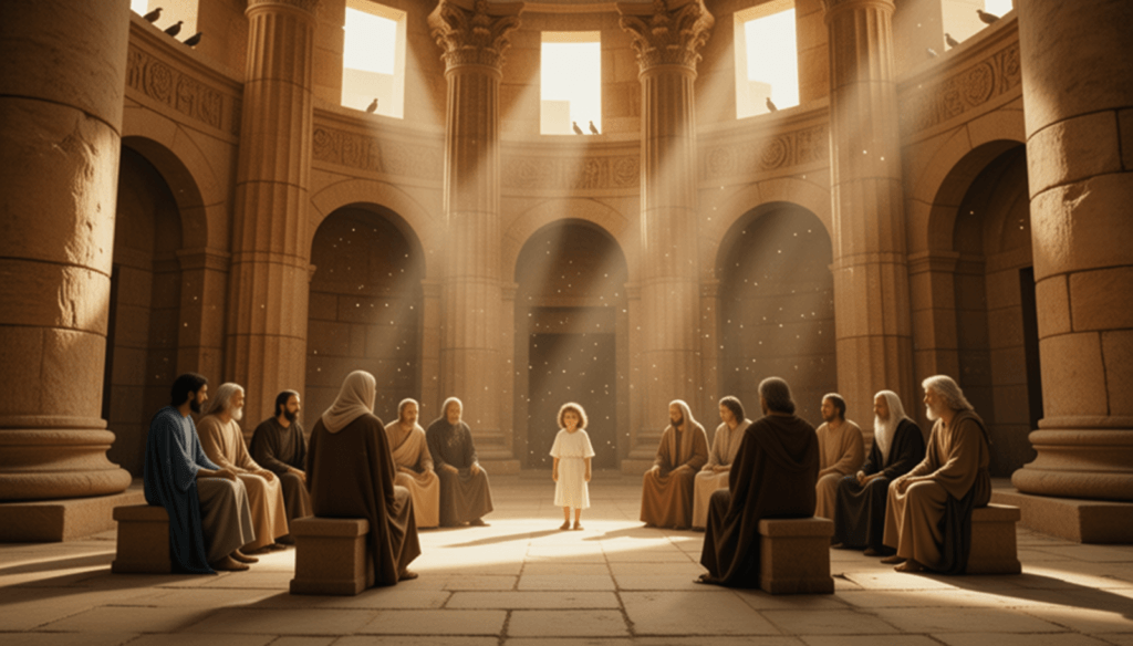 Jesus Temple visit