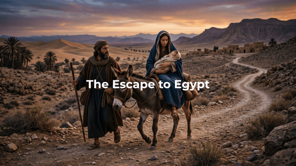 The escape to Egypt
