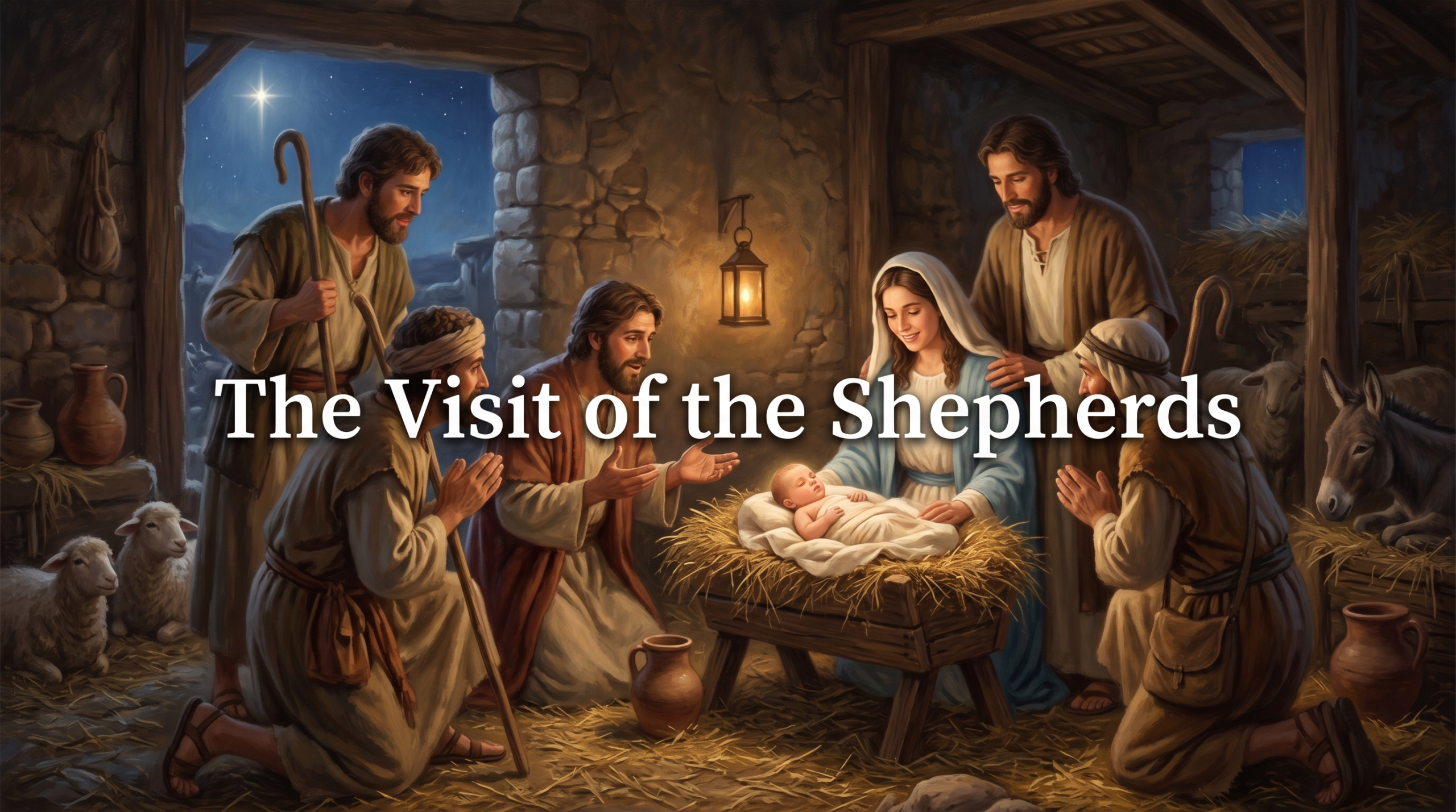 The visit of the shepherds