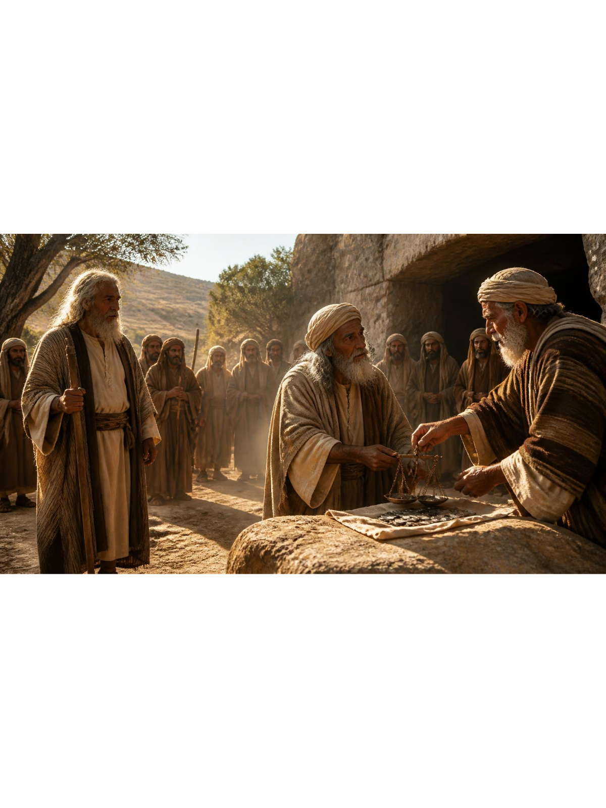 Abraham Purchased Cave of Machpelah