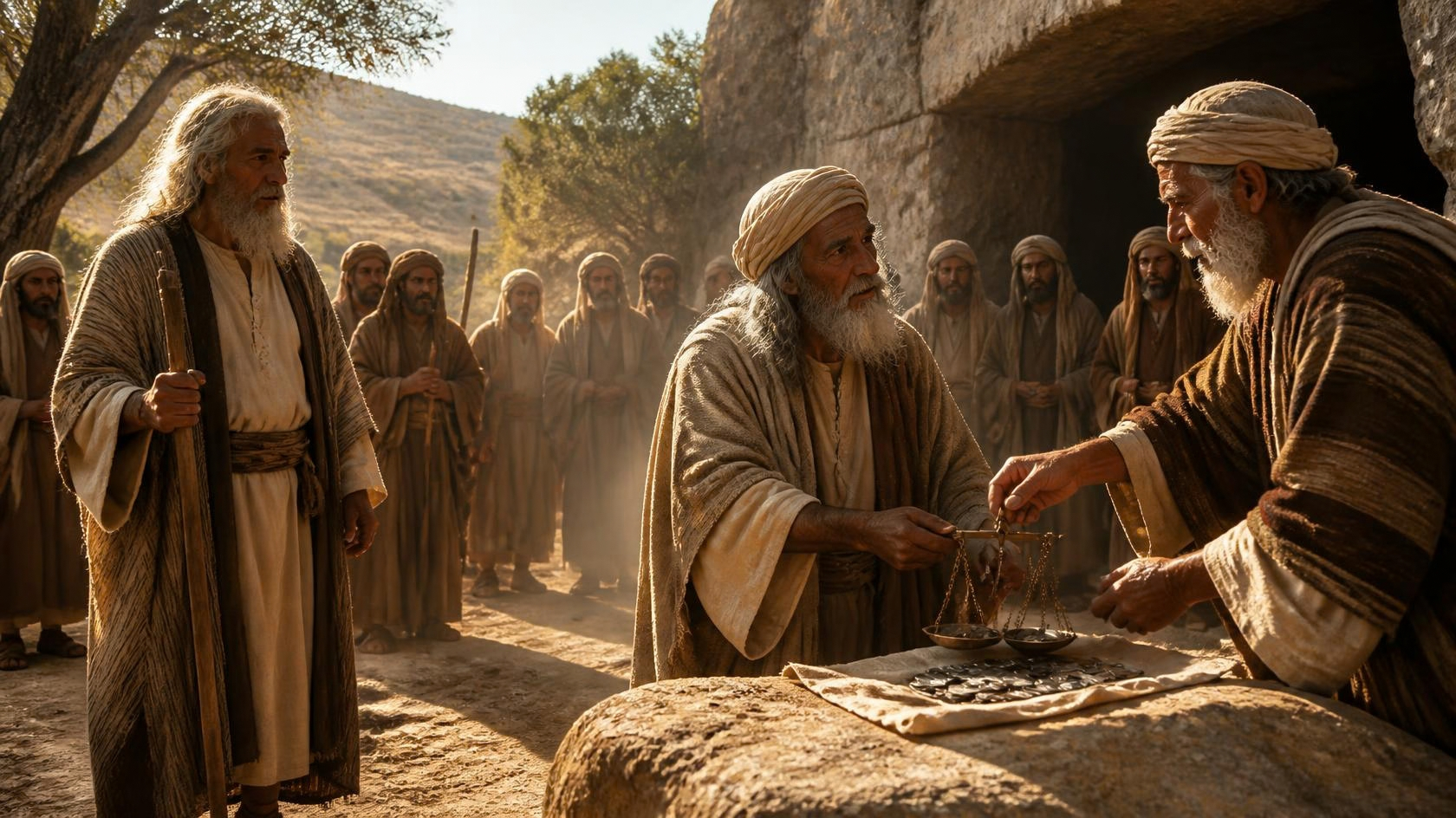 Abraham Purchased Cave of Machpelah